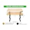 Uncaged Ergonomics RiseUpElectricStandingDesk60X30"BambooDesktopSitStandOffice, RU2bb RU2BB - alternate 3